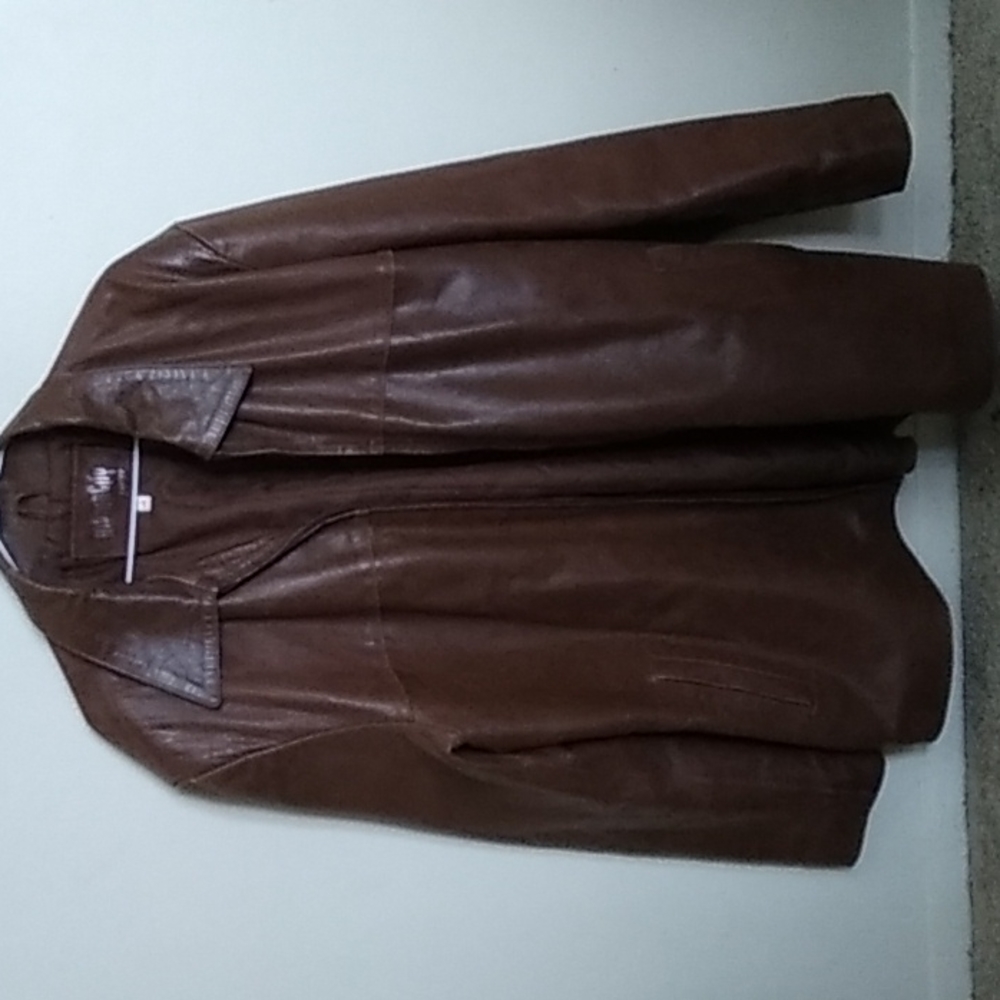 Men's leather jacket XXL from motor City casino